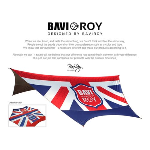 Baviroy Hexa Tarp-Union Jack